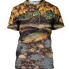 !!! LIVRAISON OFFERTE !!! Tee-shirt 3D Réaliste Chasse Pêche Réf 430