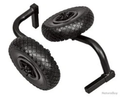 2 Roues Arriere Jumbo Increvables - 25Cm