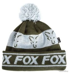 Bonnet Fox Vert Et Argent