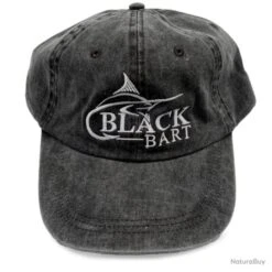 Casquette Black Bart Logo Marlin Jeans