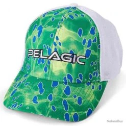 Casquette Pelagic The Slide Offshore Dorado Green