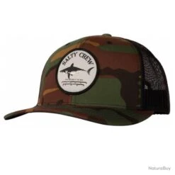 Casquette Salty Crew Bruce Retro Trucker Camo