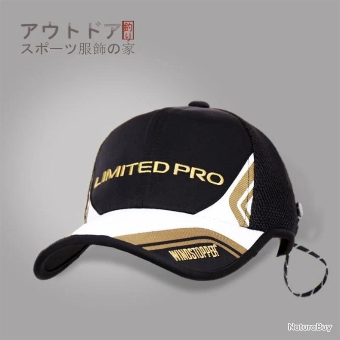 DAIWA Casquette LIMITED PRO Noir/blanc - ENCHERES PAS DE PRIX DE RESERVE !!
