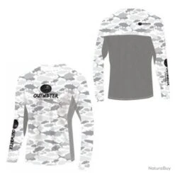 L-Shirt Outwater Spreks L Fish Camo