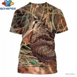 SUPERBE : T - Shirts Impression 3 D BÉCASSE N8