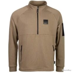 SWEAT NASH 1/2 ZIP JUMPER KAKI M