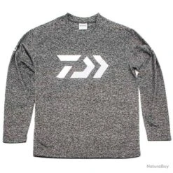 Shirt Daiwa Spandex M Gris Foncé