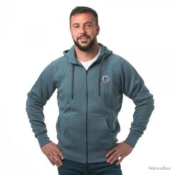 Sweat Zippé La Ligne Française Homme Ou Femme