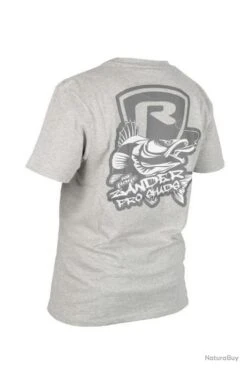 T-SHIRT FOX RAGE ZANDER PRO SHAD GRIS CLAIR XL