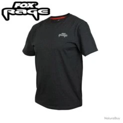 T-SHIRT Fox Rage Black Marl Large