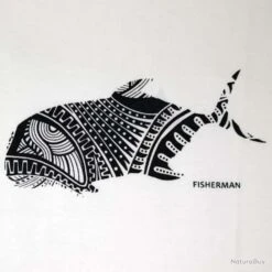 T-Shirt Fisherman GT L Blanc