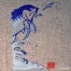 T-Shirt Fisherman Jumping GT L Gris