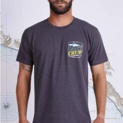 T-Shirt Salty Crew Filet Standard S/S TEE S Charcoal