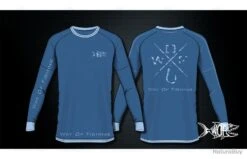 T Shirt UV Way Of Fishing Terre Bleu