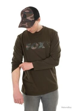 T-Shirt Manches Longues Fox Kaki/Camo L