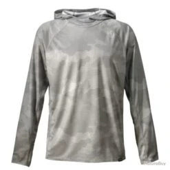 T-shirt Orvis Men'S Pro Sun Hoodie - S / Wolf Camo