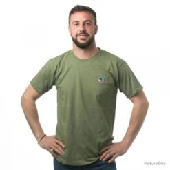 Tee-Shirt La Ligne Française Olive Homme