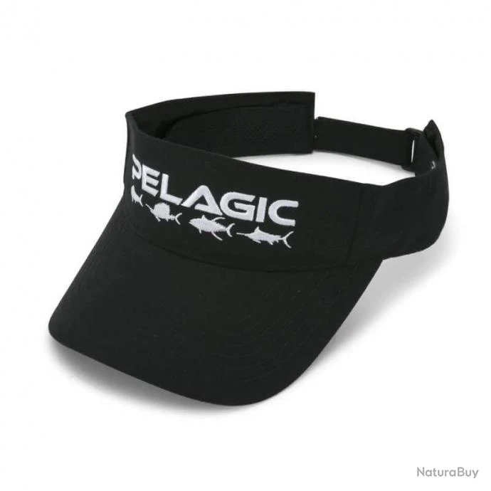 Visiere Pelagic Performance Noir Classique
