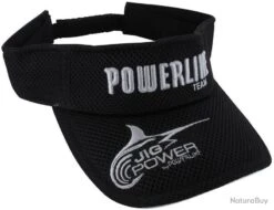 Visière Powerline Jig Power Noire