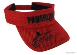 Visière Powerline Jig Power Rouge