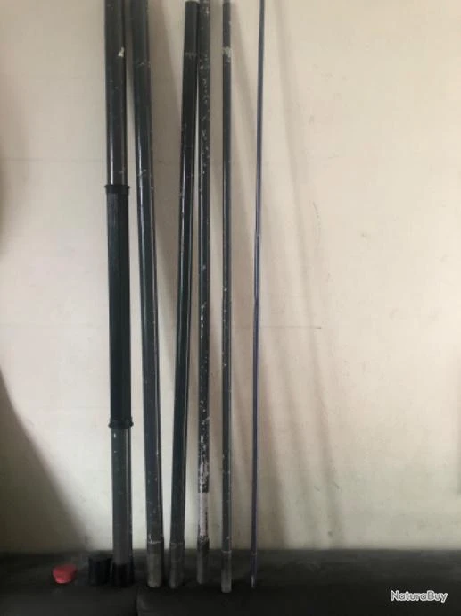 1 Canne Alu 6 M .emmanchement. Pêche Ancien Collection – Image 2