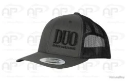 Casquette DUO Mesh Snapback Cap Charcoal / Black