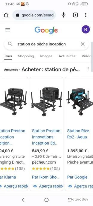 Deux Station De Pêche, Complet Avec Tout Les équipements,marque Preston Et Rive Le Tout Me 2000 – Image 2