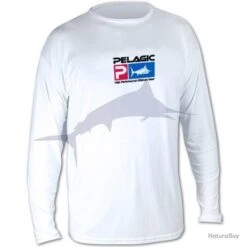 L-Shirt Pelagic Aquatek L Blanc