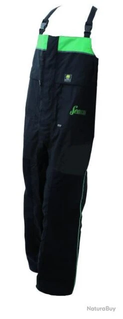 Salopette Sensas Gore Tex Noire Verte