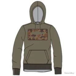 Sweat à Capuche Orvis 1971 Trout Olive