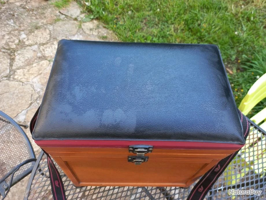 Caisse Siège En Bois Pour La Pêche – Image 2