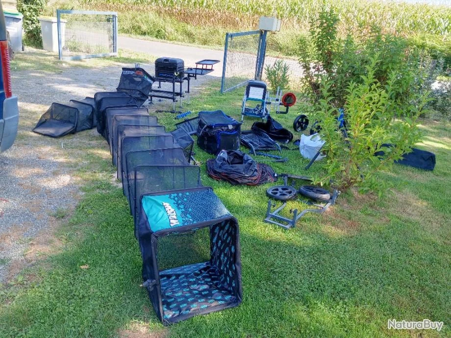 Deux Station De Pêche, Complet Avec Tout Les équipements,marque Preston Et Rive Le Tout Me 2000 – Image 3