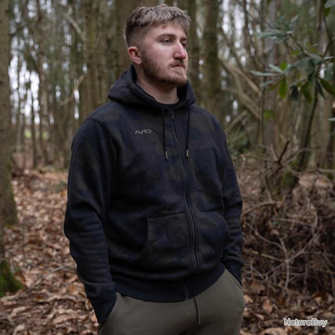 Distortion Camo Zip Hoodie S â Image 3