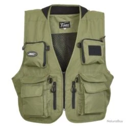 Gilet De Pêche MDC Tradition V2 Olive