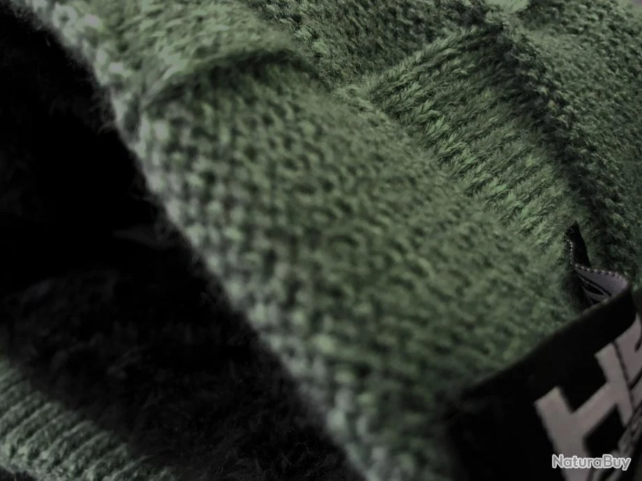 Bonnet Hot Spot Design Green Hsd With Fur â Image 4