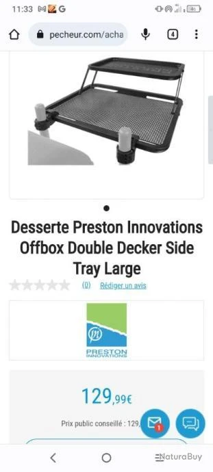 Deux Station De Pêche, Complet Avec Tout Les équipements,marque Preston Et Rive Le Tout Me 2000 – Image 4