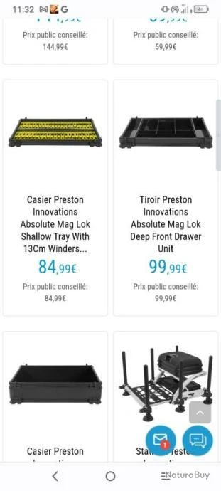 Deux Station De Pêche, Complet Avec Tout Les équipements,marque Preston Et Rive Le Tout Me 2000 – Image 5