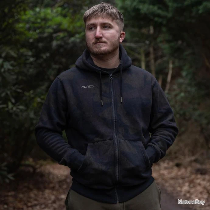 Distortion Camo Zip Hoodie S â Image 5