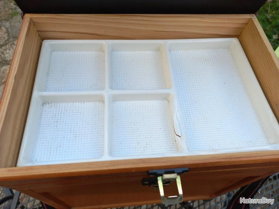 Caisse Siège En Bois Pour La Pêche – Image 5