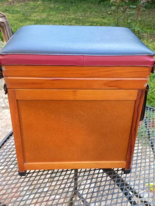 Caisse Siège En Bois Pour La Pêche – Image 9