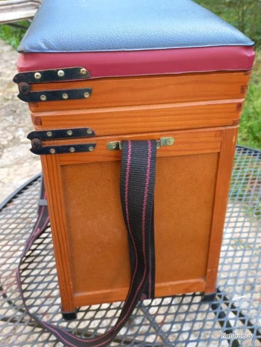 Caisse Siège En Bois Pour La Pêche – Image 11